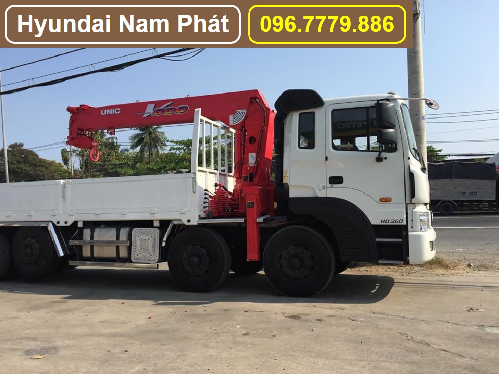 xe tai hyundai hd320 gan cau unic 5 tan